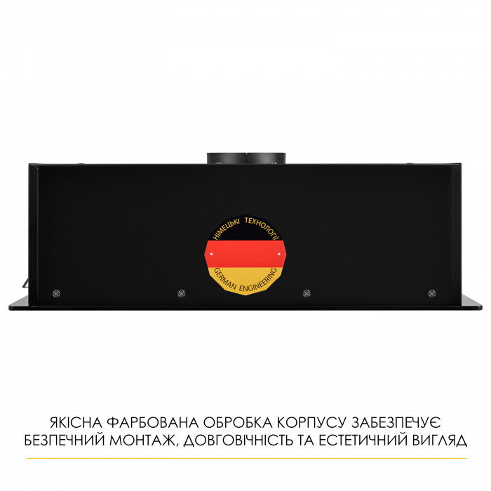 Витяжка повновбудована WEILOR LUMINA WBG 65 BLACK