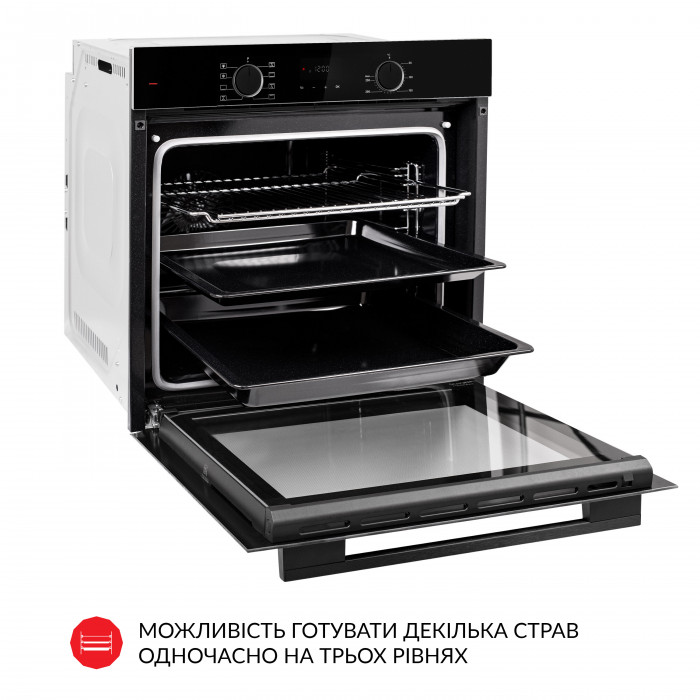 Духова шафа електрична WEILOR FDO6F8BK