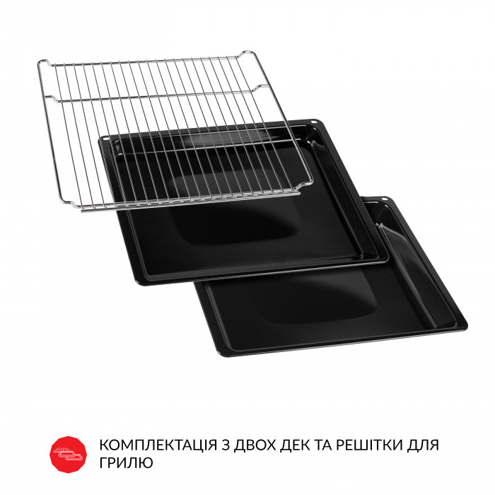 Духова шафа електрична WEILOR FDO6F8WT