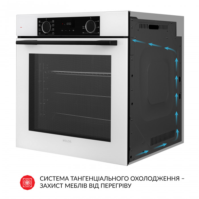 Духова шафа електрична WEILOR FDO6F8WT