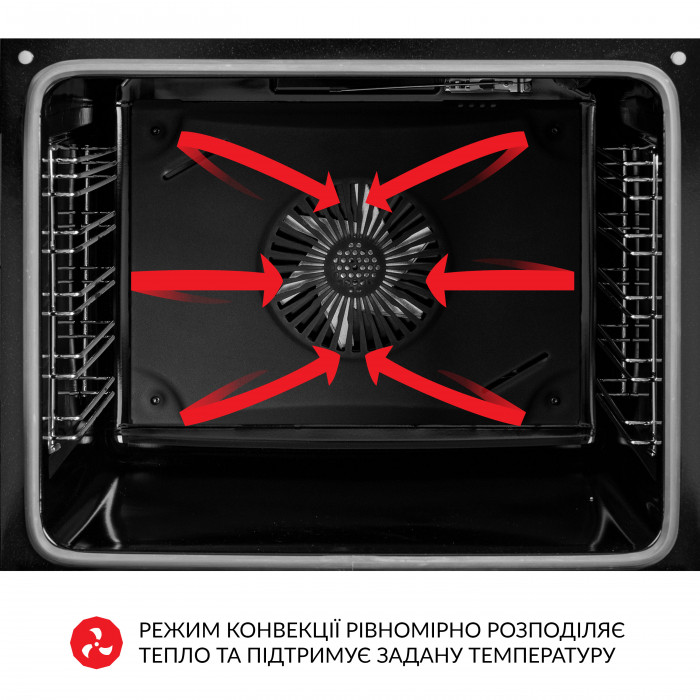 Духова шафа електрична WEILOR FPO6F8WT