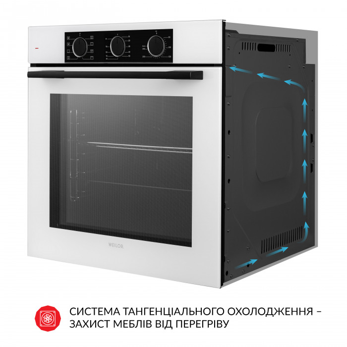 Духова шафа електрична WEILOR FPO6F8WT