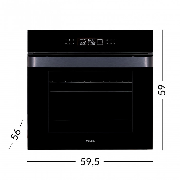 Духова шафа WEILOR FTO6F11BK