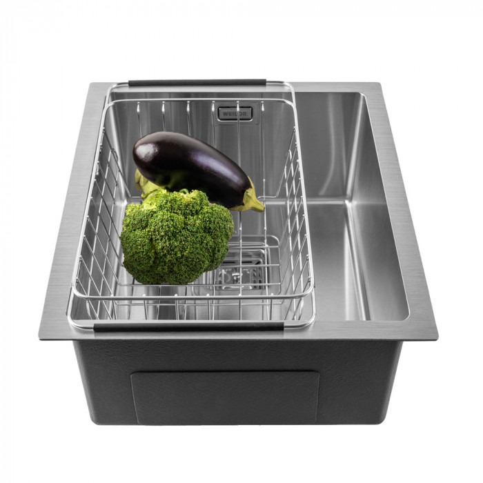 Мийка кухонна з нержавіючої сталі WEILOR ALLERHAND WRX 3945