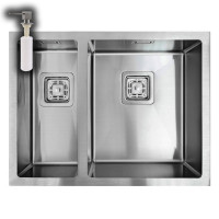 Мийка кухонна з нержавіючої сталі  WEILOR ALLERHAND WRX DB5845