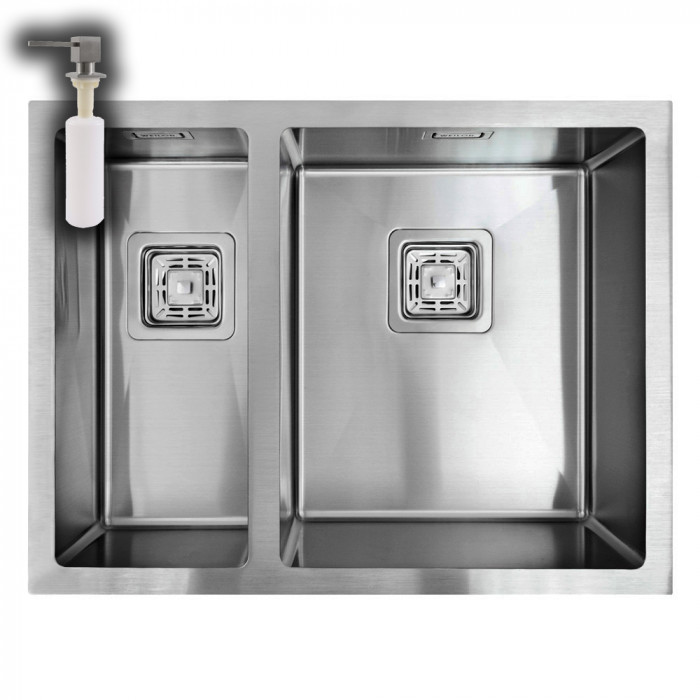 Мийка кухонна з нержавіючої сталі  WEILOR ALLERHAND WRX DB5845