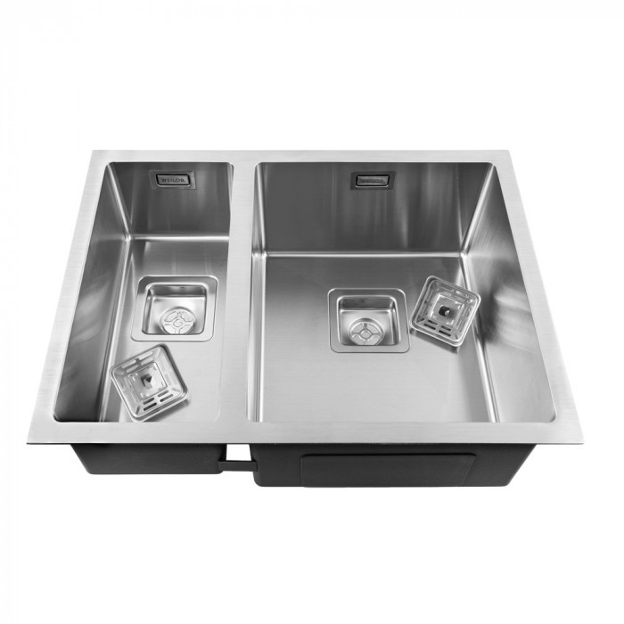 Мийка кухонна з нержавіючої сталі  WEILOR ALLERHAND WRX DB5845