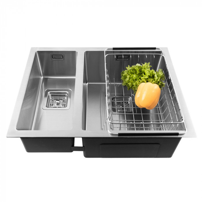 Мийка кухонна з нержавіючої сталі  WEILOR ALLERHAND WRX DB5845