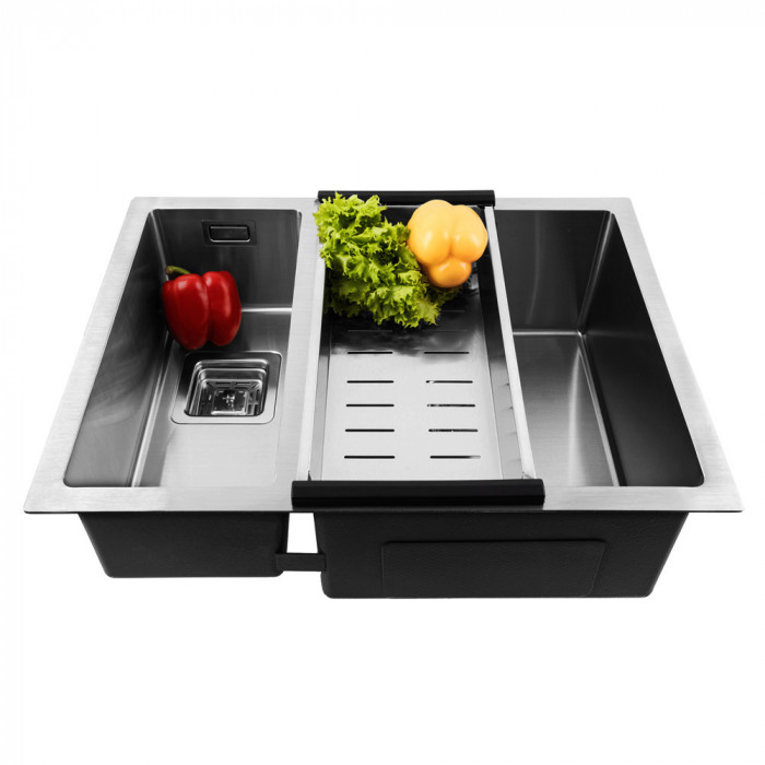 Мийка кухонна з нержавіючої сталі  WEILOR ALLERHAND WRX DB5845