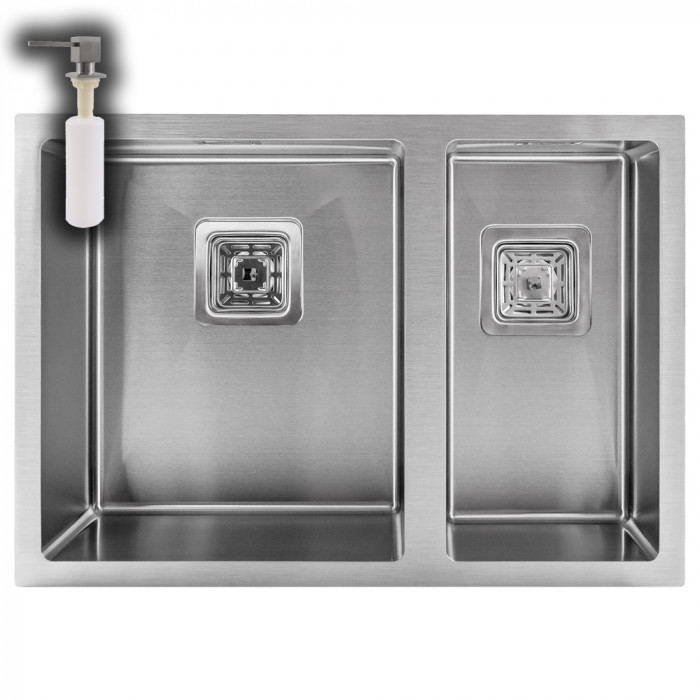 Мийка кухонна з нержавіючої сталі  WEILOR ALLERHAND WRX DB6345