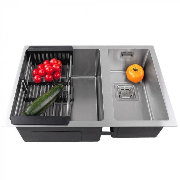 Мийка кухонна з нержавіючої сталі  WEILOR ALLERHAND WRX DB6345