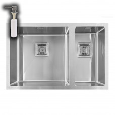 Мийка кухонна з нержавіючої сталі  WEILOR ALLERHAND WRX DB6945