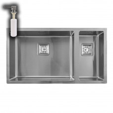 Мийка кухонна з нержавіючої сталі WEILOR ALLERHAND WRX DB8145