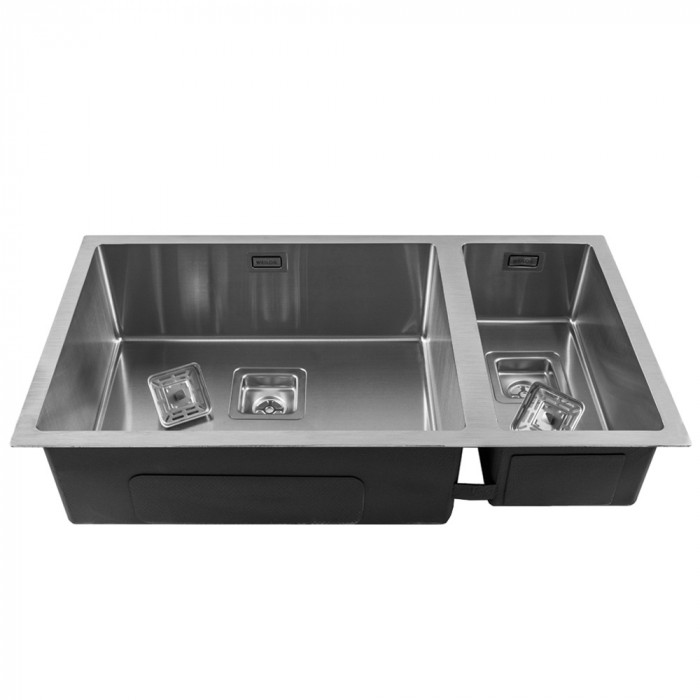 Мийка кухонна з нержавіючої сталі WEILOR ALLERHAND WRX DB8145