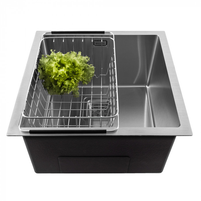 Мийка кухонна з нержавіючої сталі  WEILOR ERNST WRD 4545