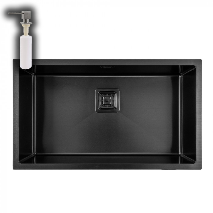 Мийка кухонна з нержавіючої сталі WEILOR FILIGRAN WRC 7745 GRAPHIT