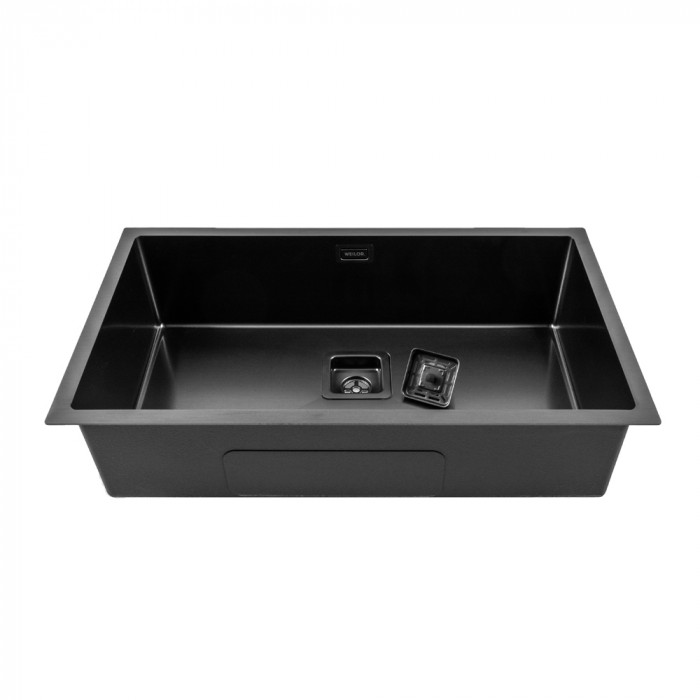 Мийка кухонна з нержавіючої сталі WEILOR FILIGRAN WRC 7745 GRAPHIT