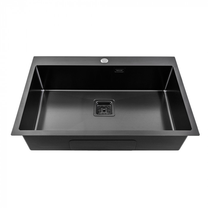 Мийка кухонна з нержавіючої сталі WEILOR FILIGRAN WRC 7750 GRAPHIT