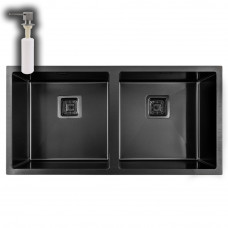 Мийка кухонна з нержавіючої сталі WEILOR FILIGRAN WRC TB8945 GRAPHIT