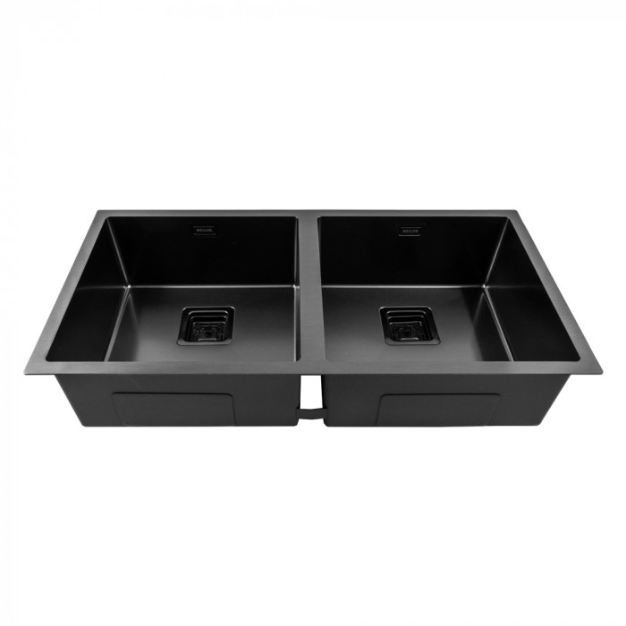 Мийка кухонна з нержавіючої сталі WEILOR FILIGRAN WRC TB8945 GRAPHIT