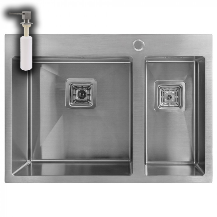 Мийка кухонна з нержавіючої сталі  WEILOR IMMER WRT DB6950
