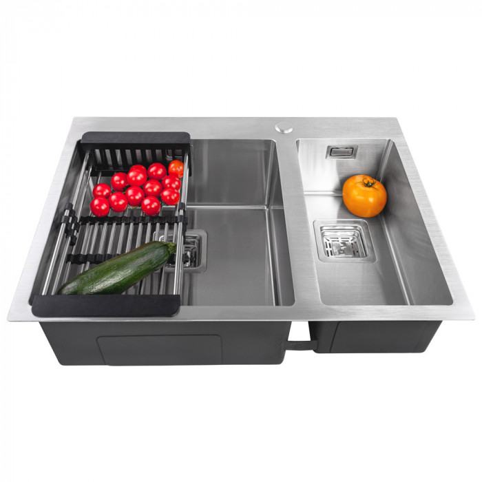 Мийка кухонна з нержавіючої сталі  WEILOR IMMER WRT DB6950