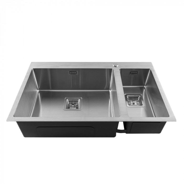 Мийка кухонна з нержавіючої сталі  WEILOR IMMER WRT DB8150