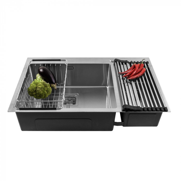 Мийка кухонна з нержавіючої сталі  WEILOR IMMER WRT DB8150