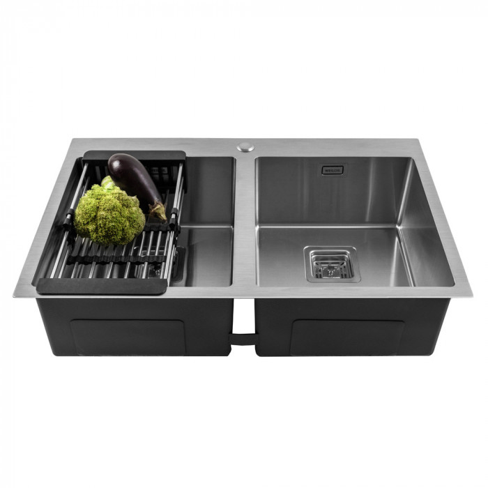 Мийка кухонна з нержавіючої сталі  WEILOR IMMER WRT TB7750