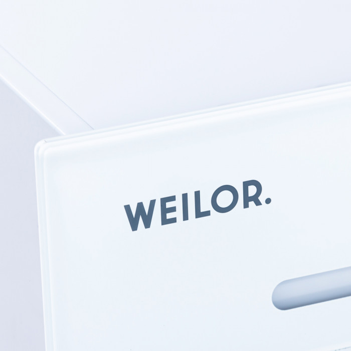 Витяжка повновбудована WEILOR PBSR 52301 GLASS WH 1100 LED Strip