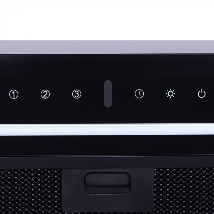 Витяжка повновбудована WEILOR PBSR 52302 GLASS FBL 1100 LED Strip