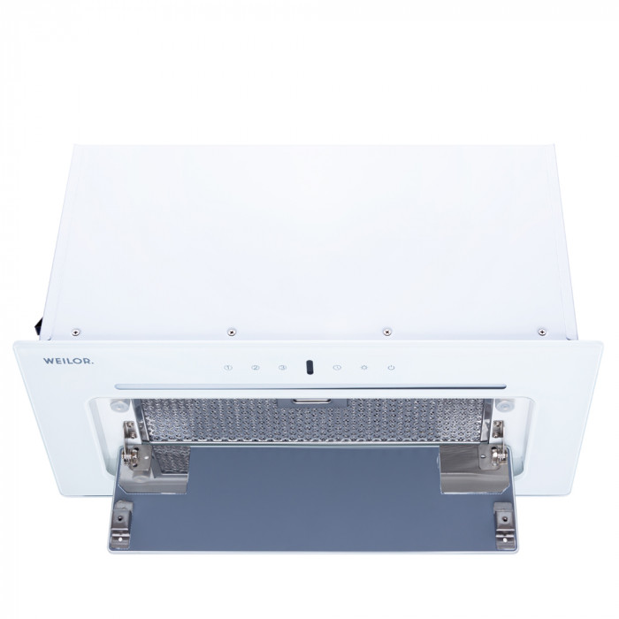 Витяжка повновбудована WEILOR PBSR 62301 FULL GLASS WH 1100 LED Strip