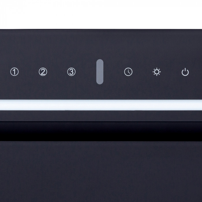 Витяжка повновбудована WEILOR PBSR 62302 FULL GLASS FBL 1100 LED Strip