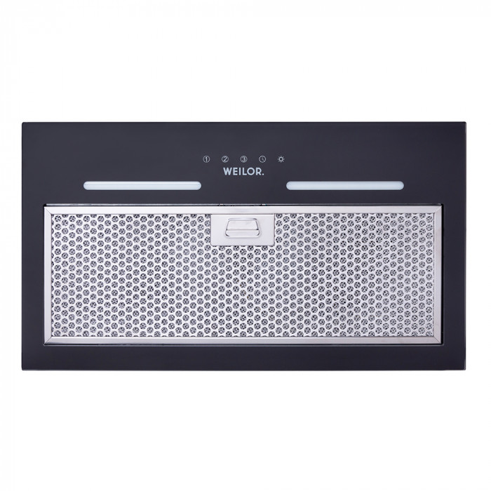 Витяжка повновбудована WEILOR PBS 52650 GLASS BL 1250 LED Strip