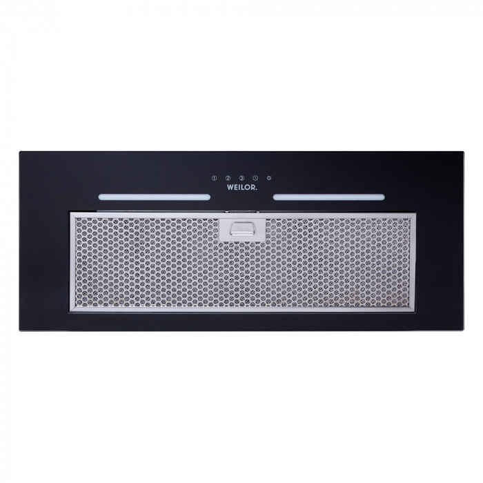 Витяжка повновбудована WEILOR PBS 72650 GLASS BL 1250 LED Strip