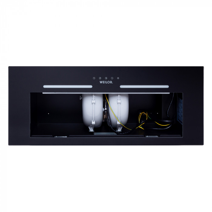 Витяжка повновбудована WEILOR PBS 72650 GLASS BL 1250 LED Strip