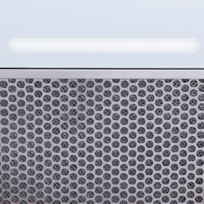 Витяжка повновбудована WEILOR PBS 72650 GLASS WH 1250 LED Strip