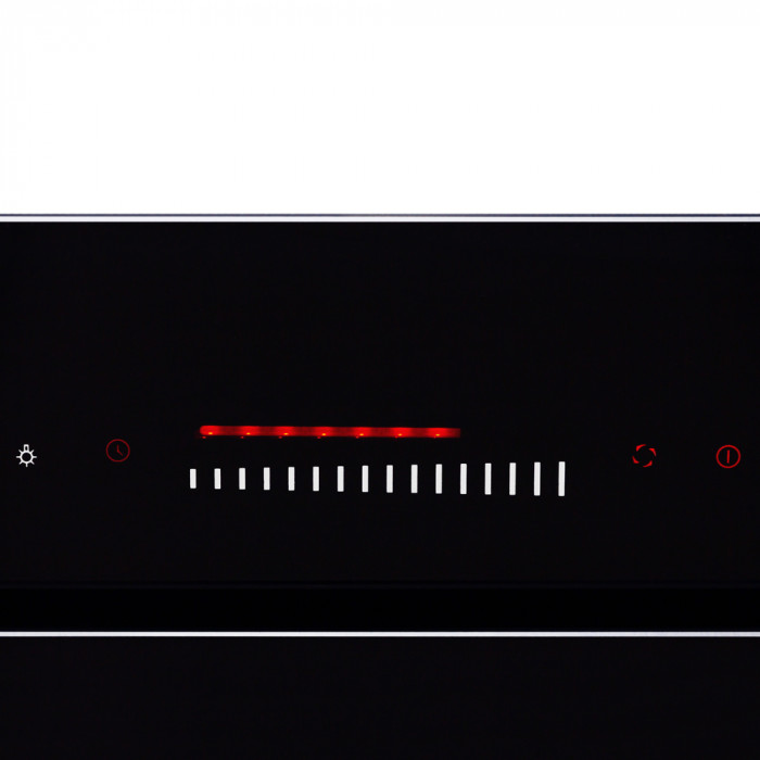 Витяжка декоративна похила WEILOR PDL 62304 BL 1100 LED Strip