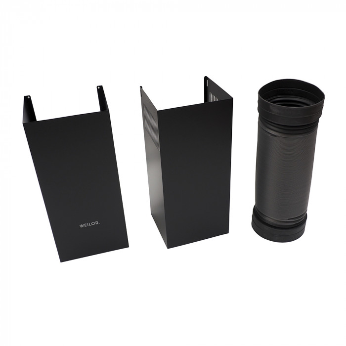 Витяжка декоративна похила WEILOR PDS 6230 BL 1000 LED strip