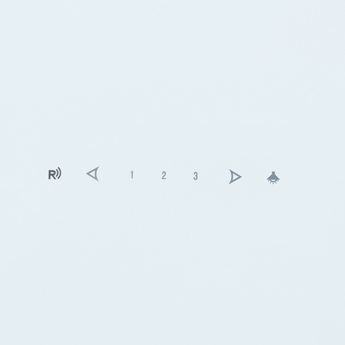 Витяжка декоративна похила WEILOR WDS 62301 R WH 1000 LED