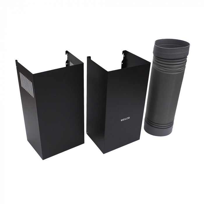 Витяжка декоративна похила Weilor WDS 6280 BL 1200 LED