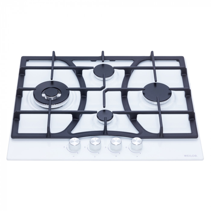 Варильна поверхня газова на металі WEILOR GM W 614 WH