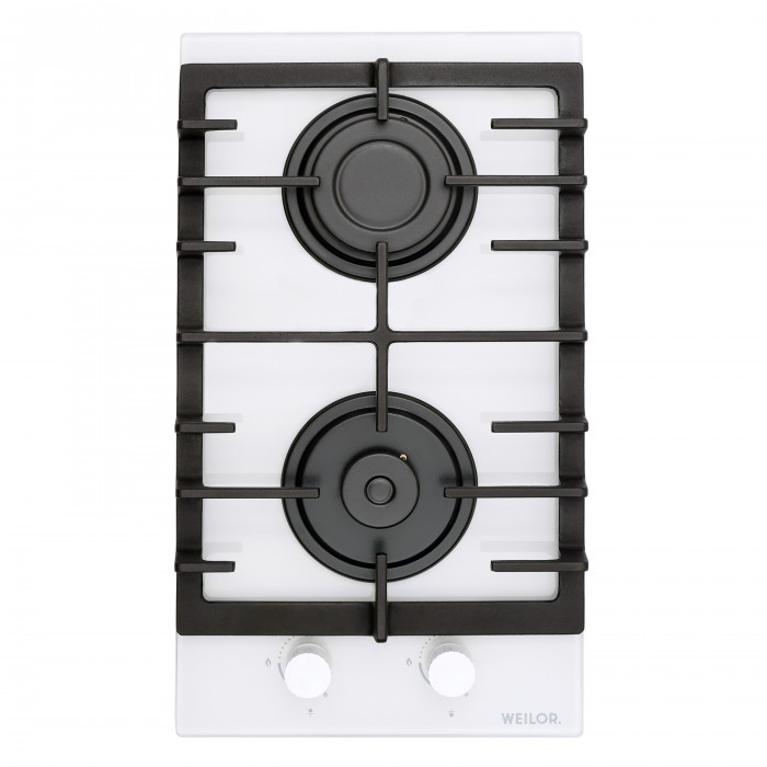 Поверхня газова Domino на склі  WEILOR GG 306 WH