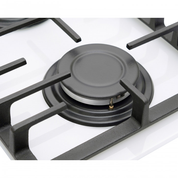 Поверхня газова Domino на склі  WEILOR GG 306 WH