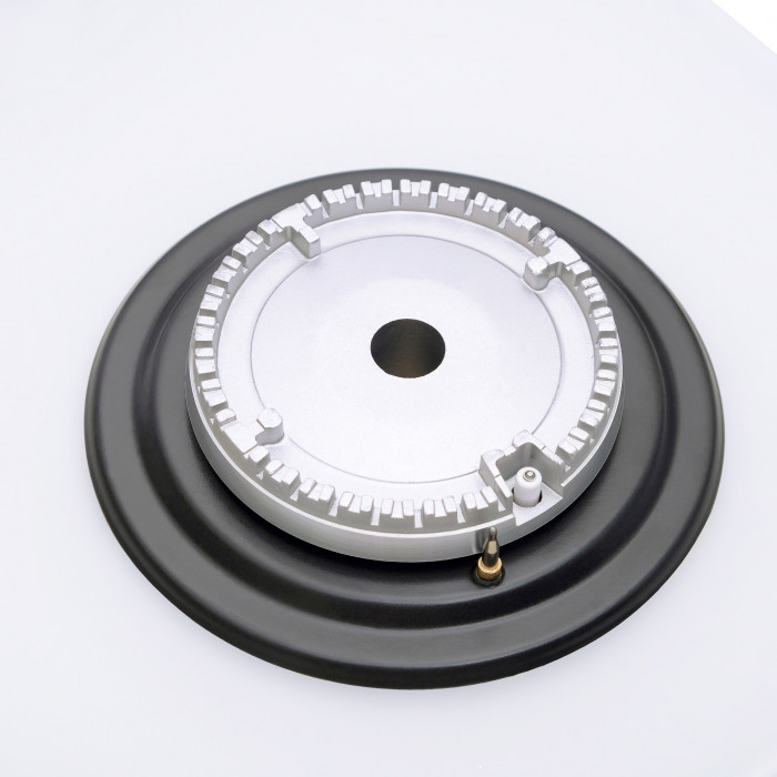 Поверхня газова Domino на склі  WEILOR GG 306 WH