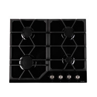 Варильна поверхня газова на склі WEILOR GG 604 BL