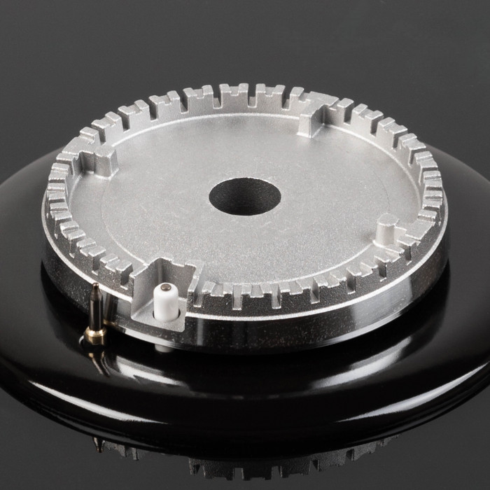 Варильна поверхня газова на склі WEILOR GG 604 BL