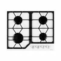Варильна поверхня газова на склі WEILOR GG 604 WH