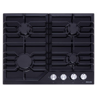 Варильна поверхня газова на склі WEILOR GG 624 BL