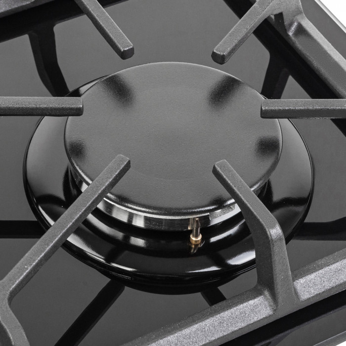 Варильна поверхня газова на склі WEILOR GG 634 BL